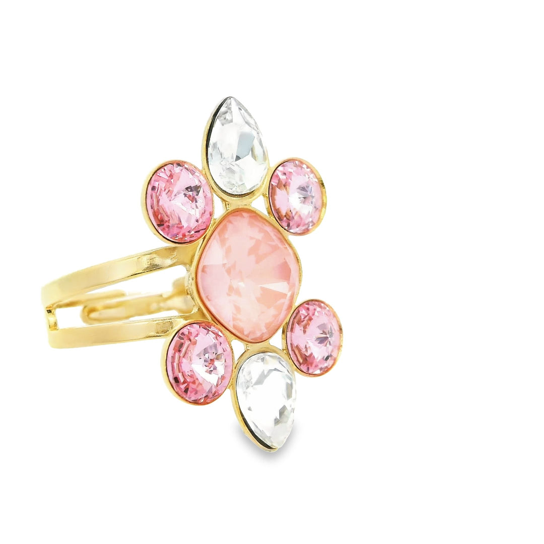Mercurio Ring in Rose Peach