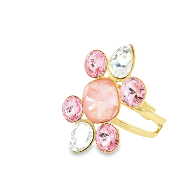 Mercurio Ring in Rose Peach