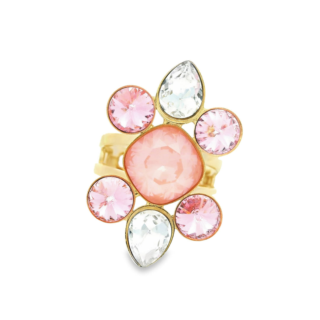 Mercurio Ring in Rose Peach