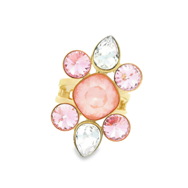 Mercurio Ring in Rose Peach