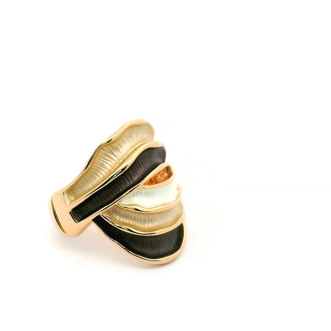 Caramel Ring, elastische Schiene