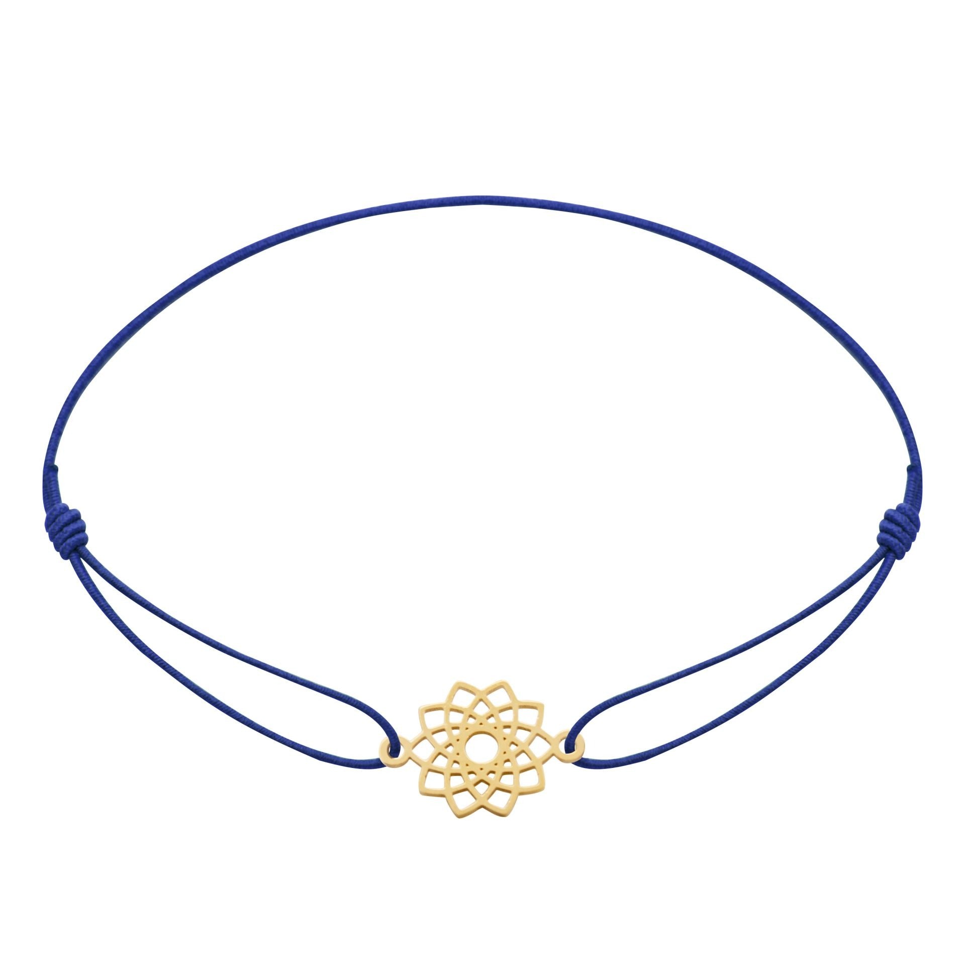 Armband - "Little Stars" - vergoldet - Blume
