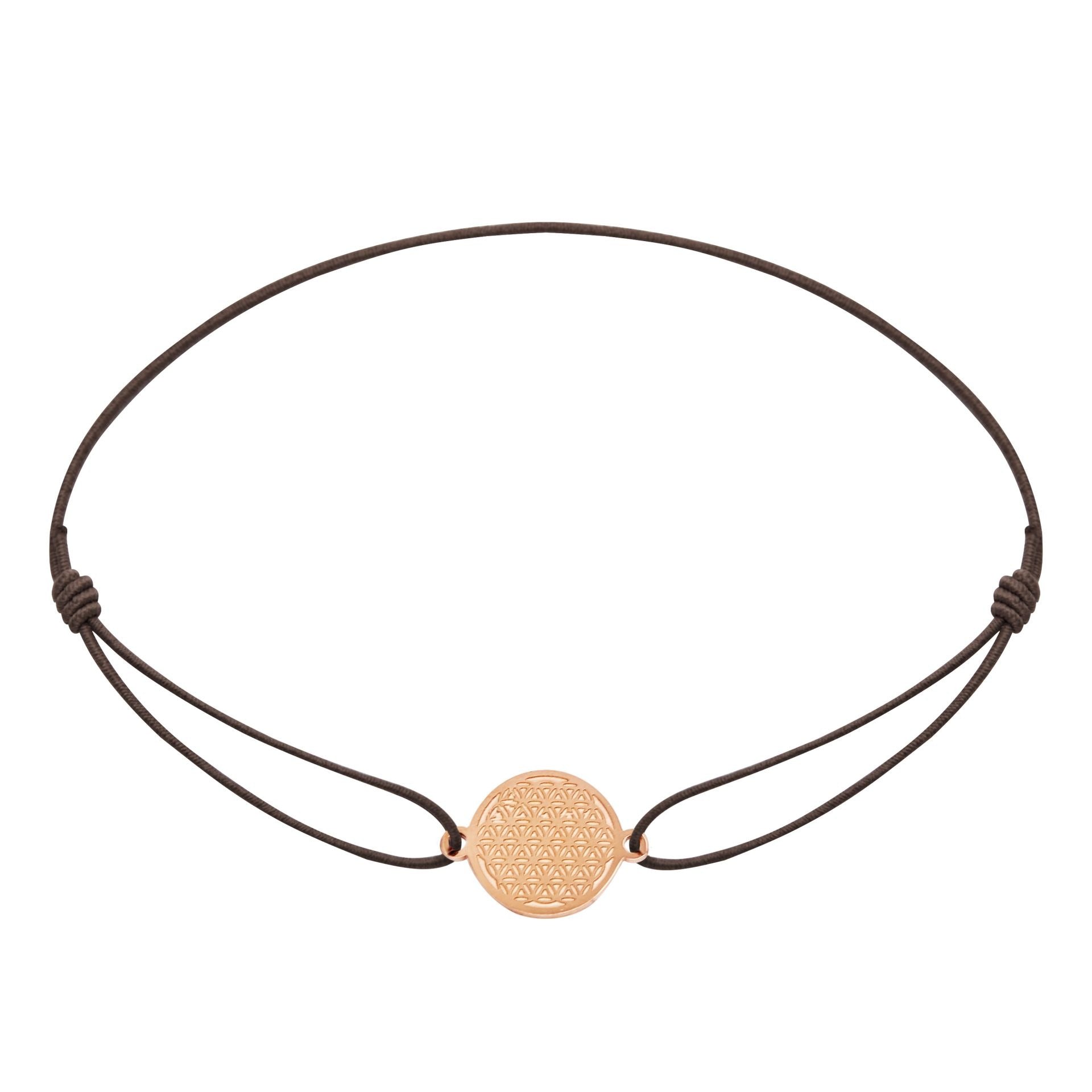 Armband - "Little Stars" - rosévergoldet - Blume des Lebens