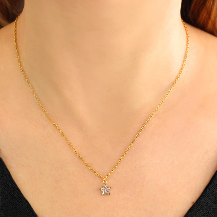 STAR CZ NECKLACE