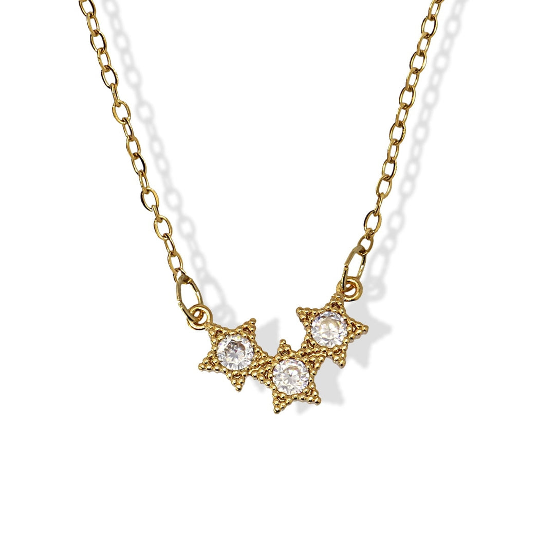 STARS CZ NECKLACE