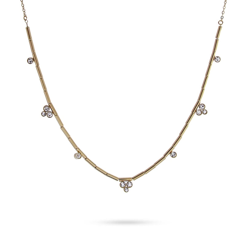 NECKLACE INSET WITH CZ STONES MODEL 3