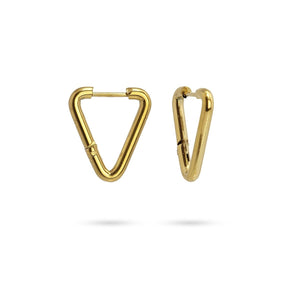 ORECCHINI AROS FORMA TRIANGOLO 2.5*17*19.5MM 