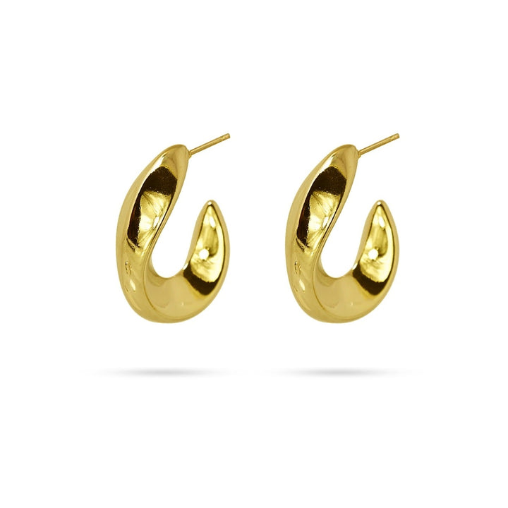 EARRING HOLLOW 32*24MM SPECIAL SHAPE