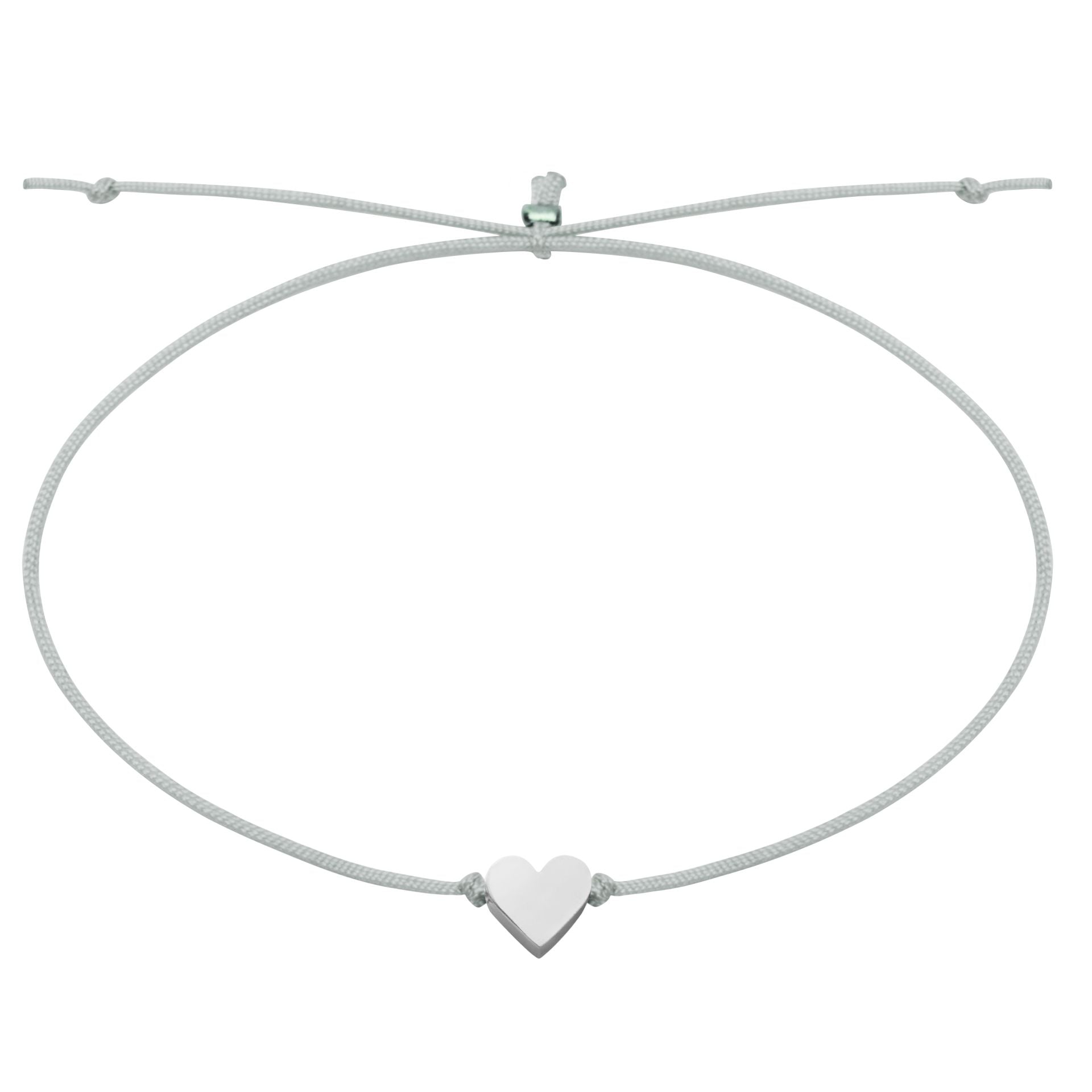 Armband - "Good Wishes" - Edelstahl - Herz