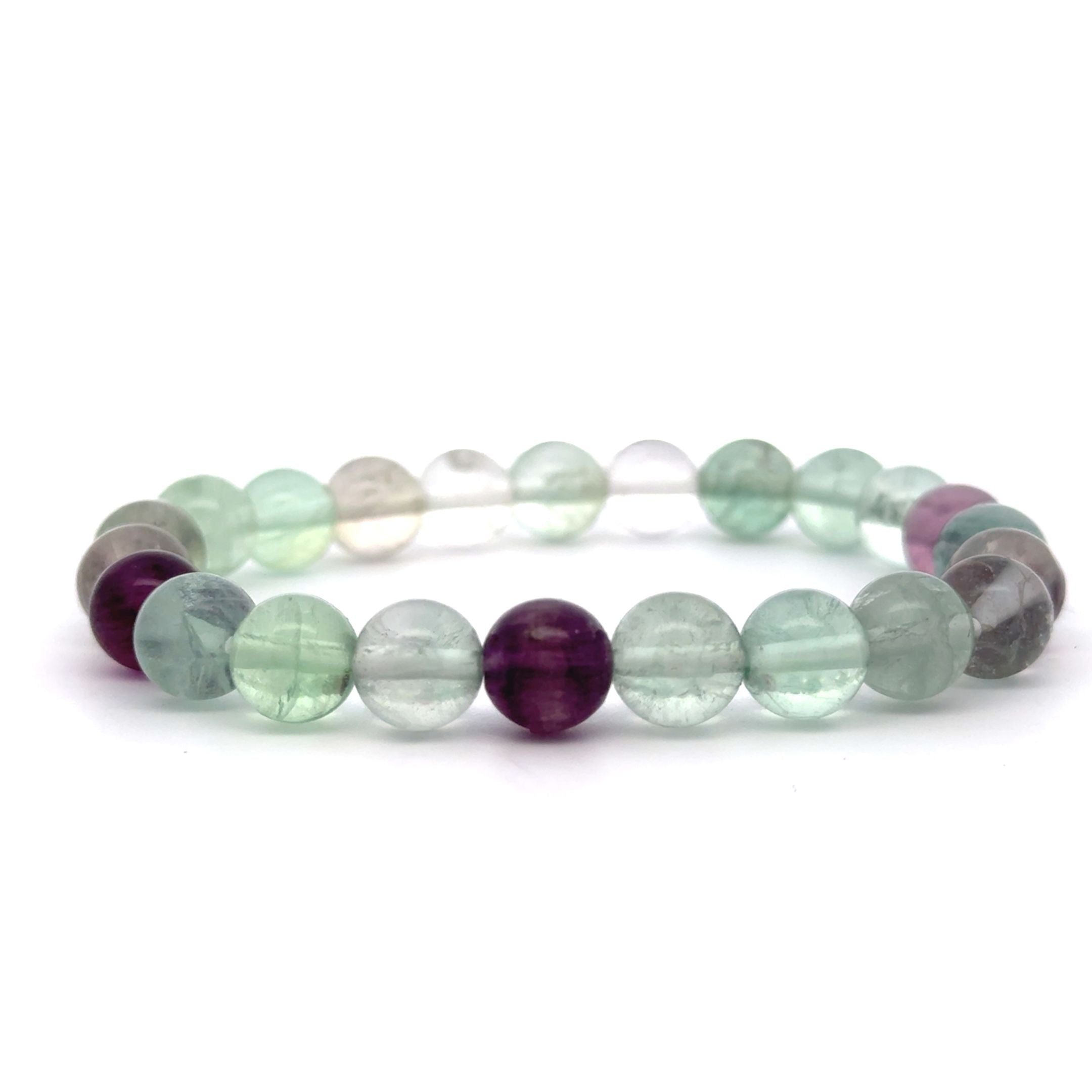Fluorit Kugelarmband 8 mm