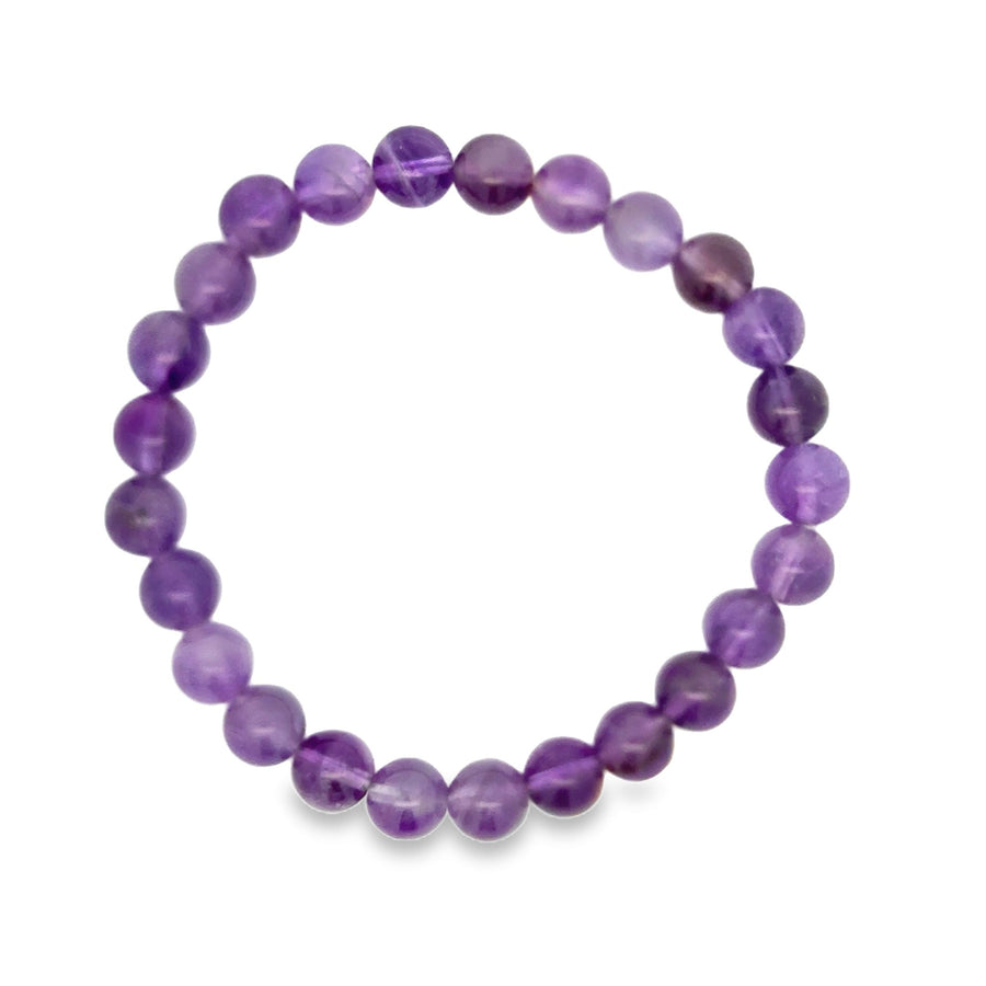 Amethyst Kugelarmband 8 mm