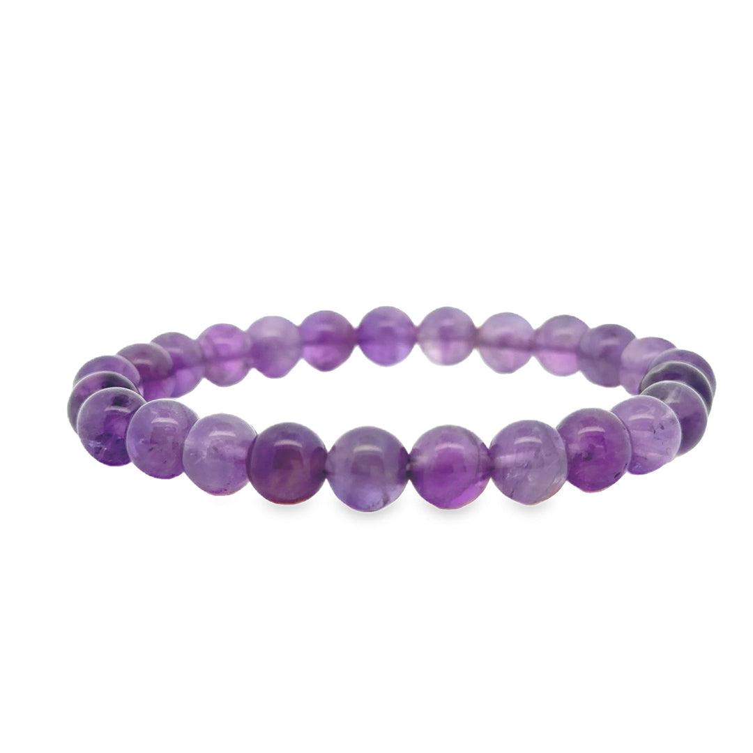 Amethyst Kugelarmband 8 mm