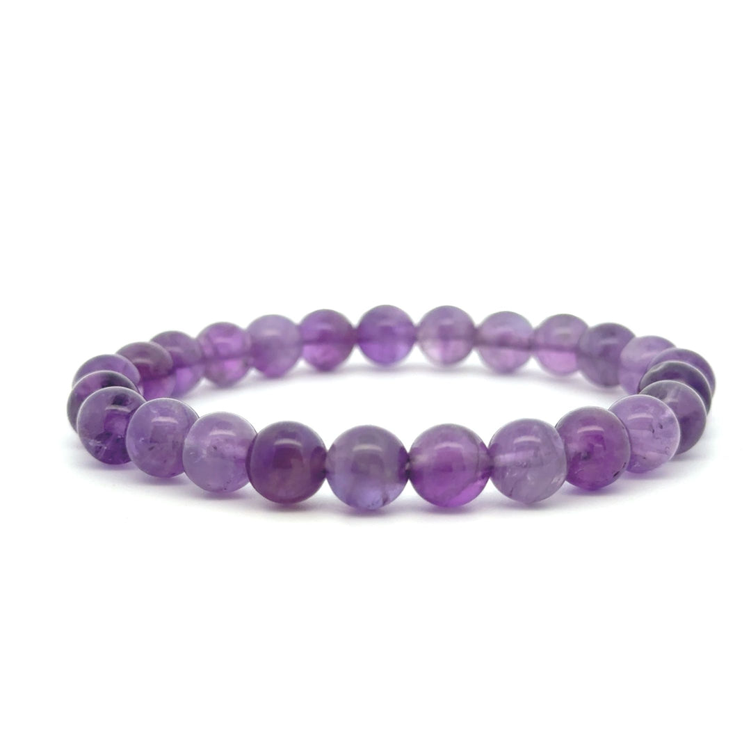 Amethyst Kugelarmband 8 mm