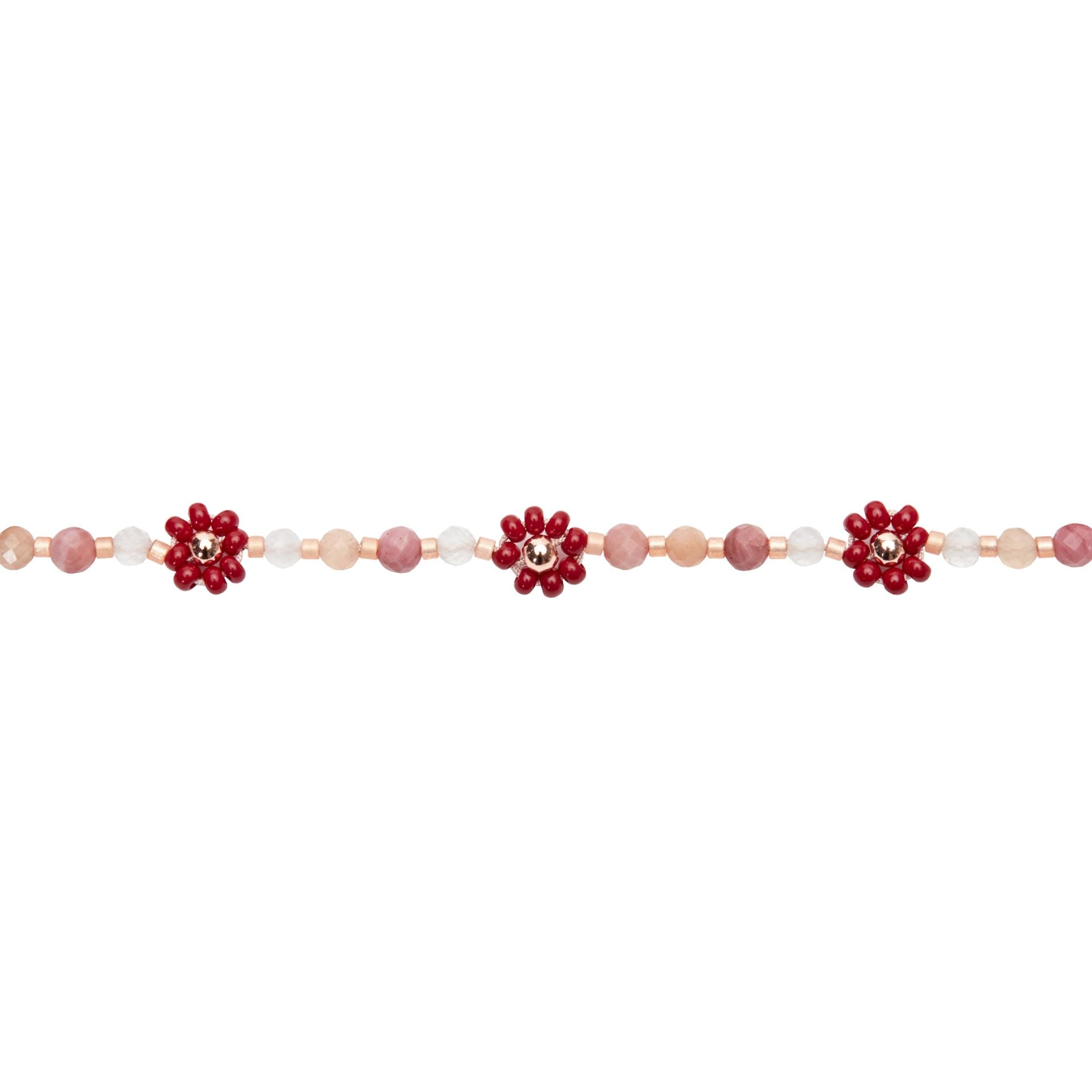 Armband - "Bloom" - Bordeaux