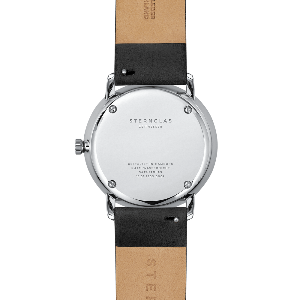 Naos weiss silber / Premium 20 mm schwarz