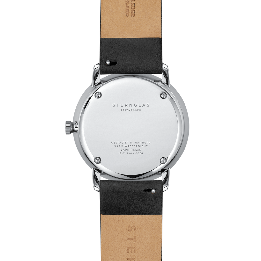 Naos weiss silber / Premium 20 mm schwarz