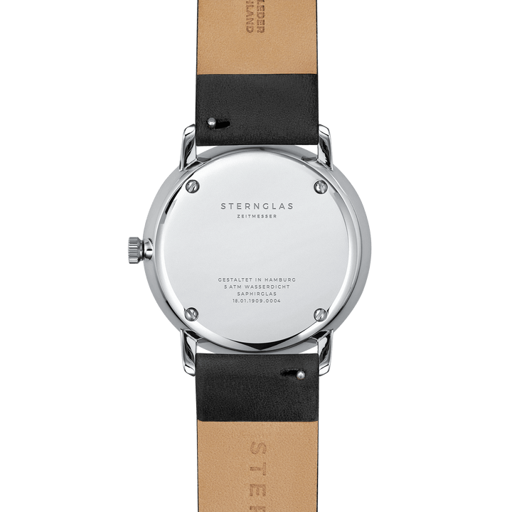 Naos weiss silber / Premium 20 mm schwarz