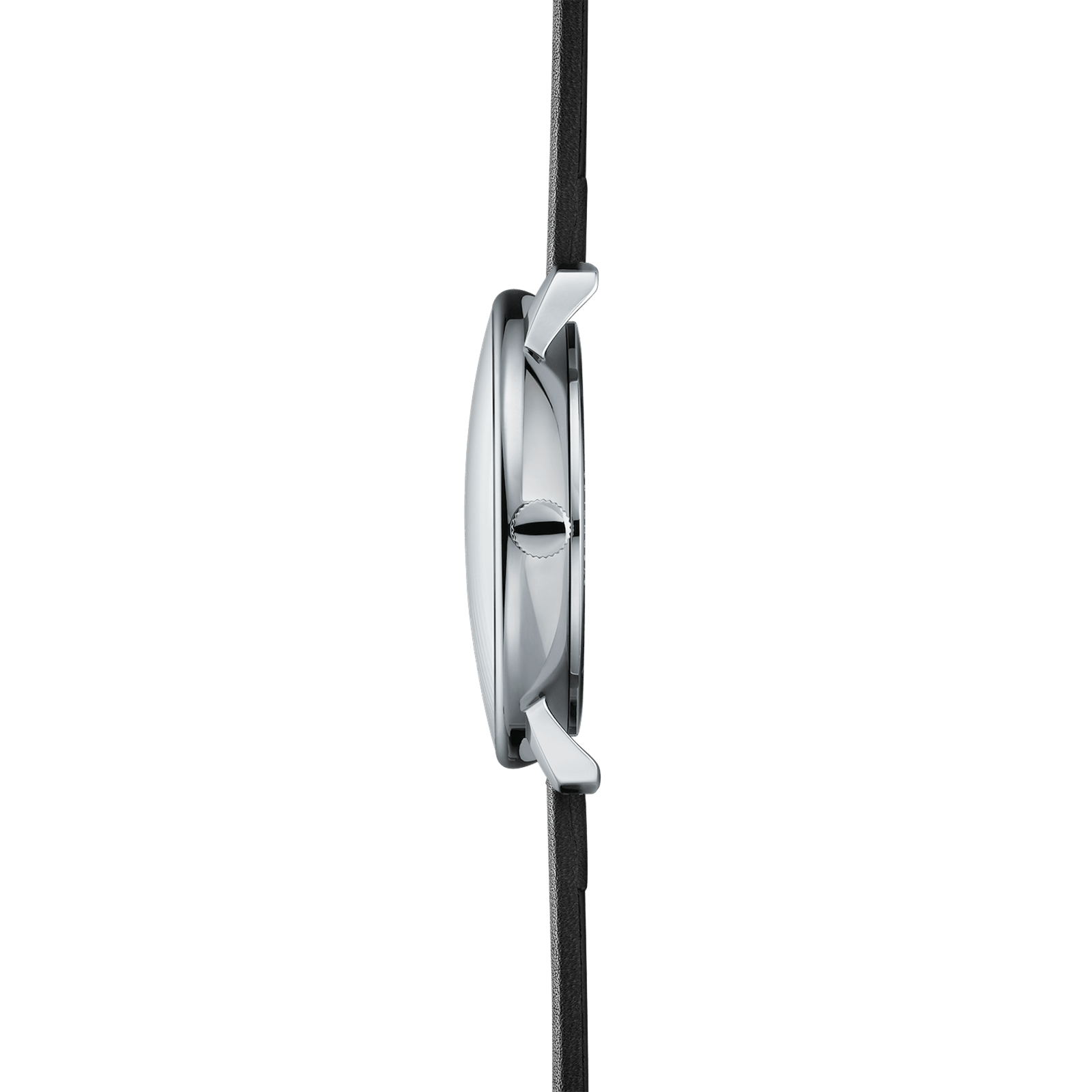 Naos weiss silber / Premium schwarz - 38 mm Quarz