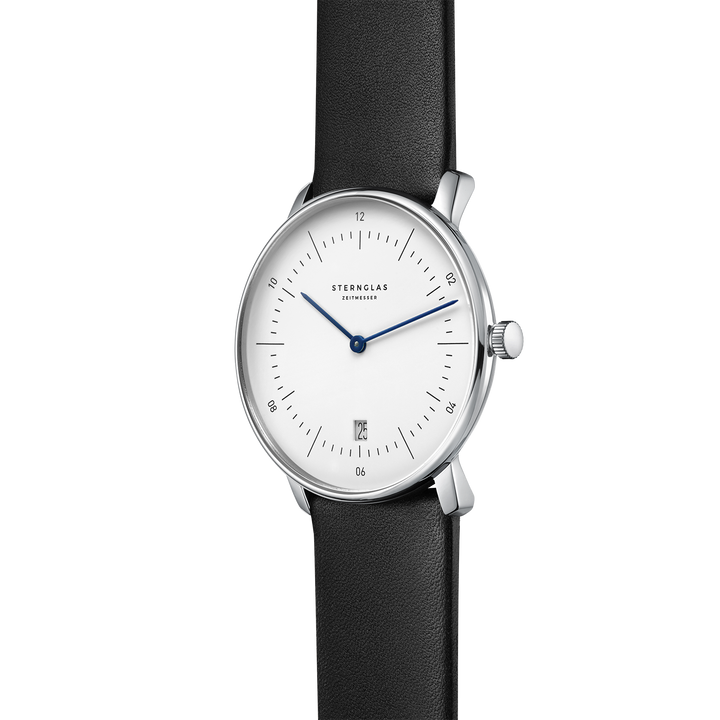 Naos weiss silber / Premium 20 mm schwarz