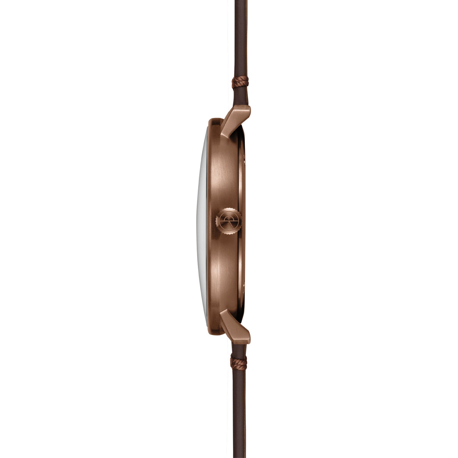 Hamburg Quarz/ dunkelblau bronze / Vintage Mokka - 42 mm Quarz