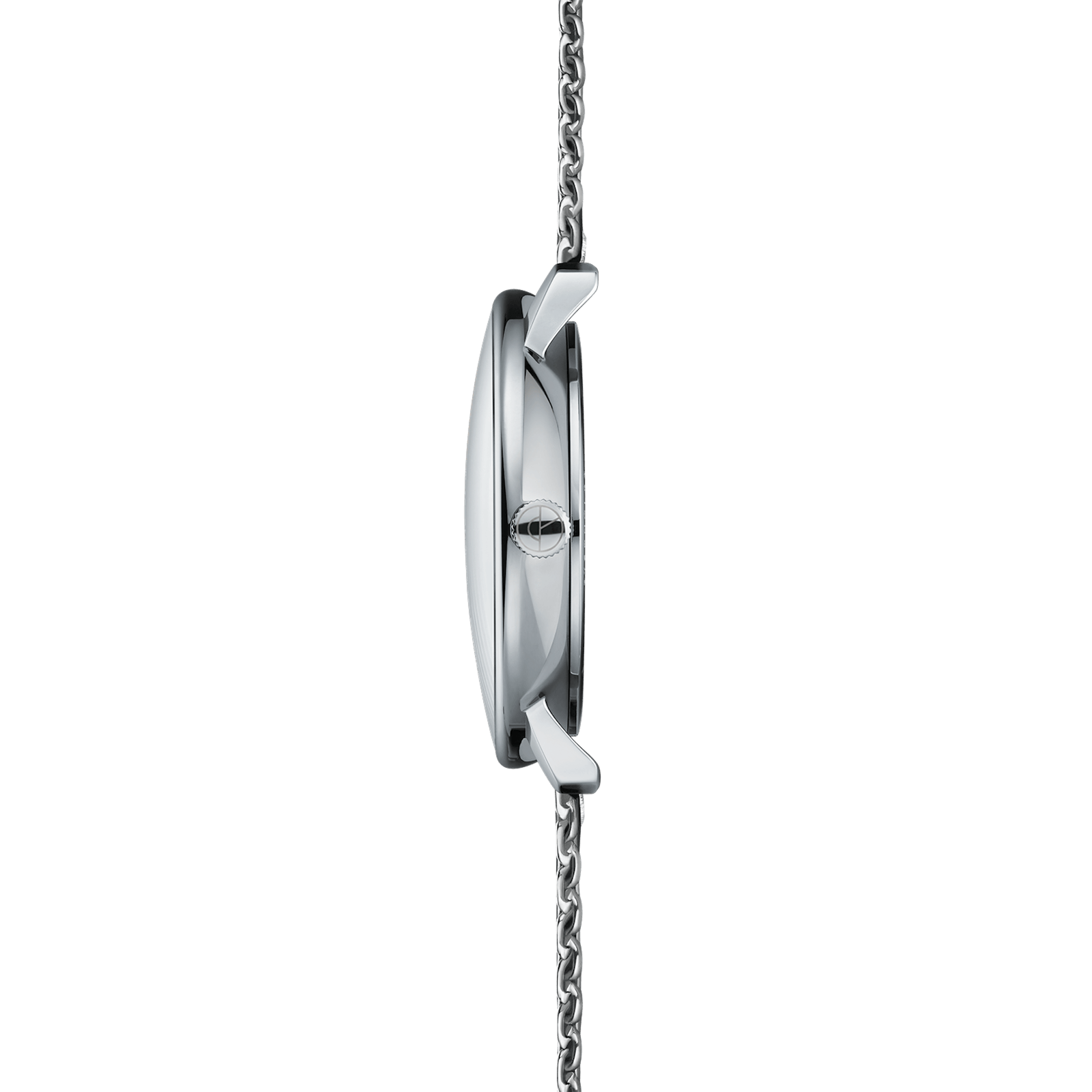 Naos dunkelblau silber / Milanaise - 38 mm Quarz