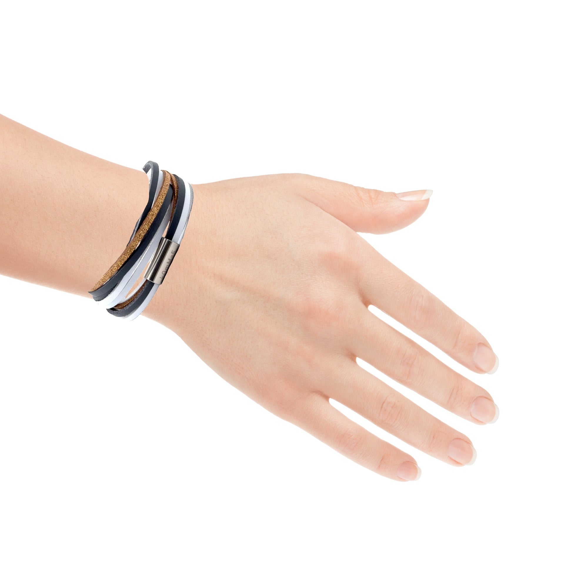 Gudi kOmMa5 doppelt gewickeltes Armband