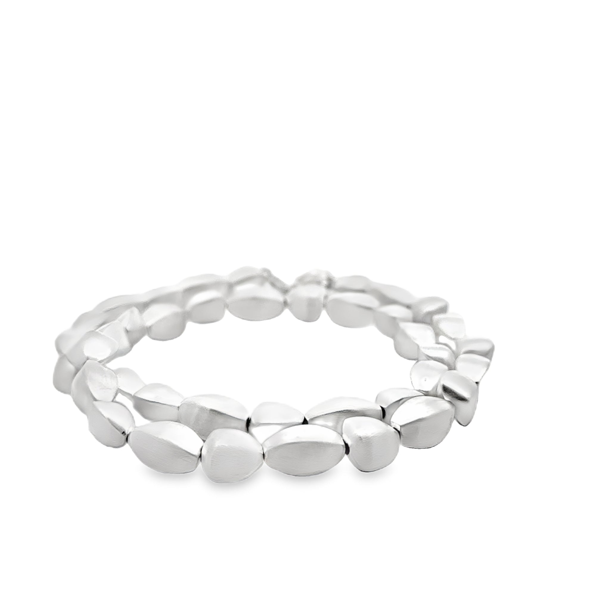 Collier Silber, matt