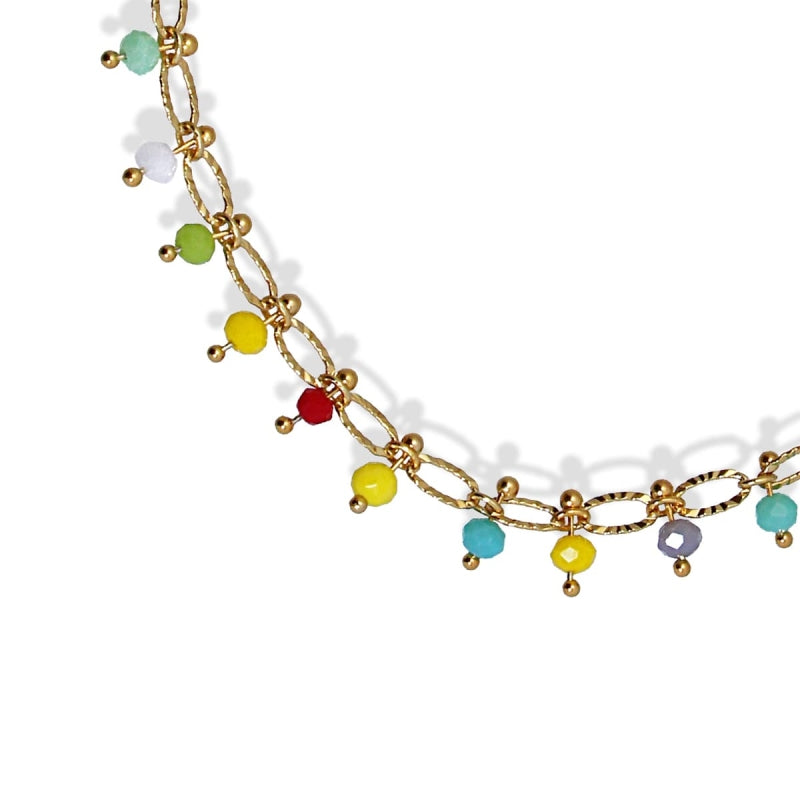 MULTI BEADS ANKELET