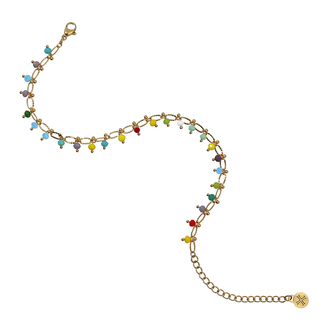 MULTI BEADS ANKELET
