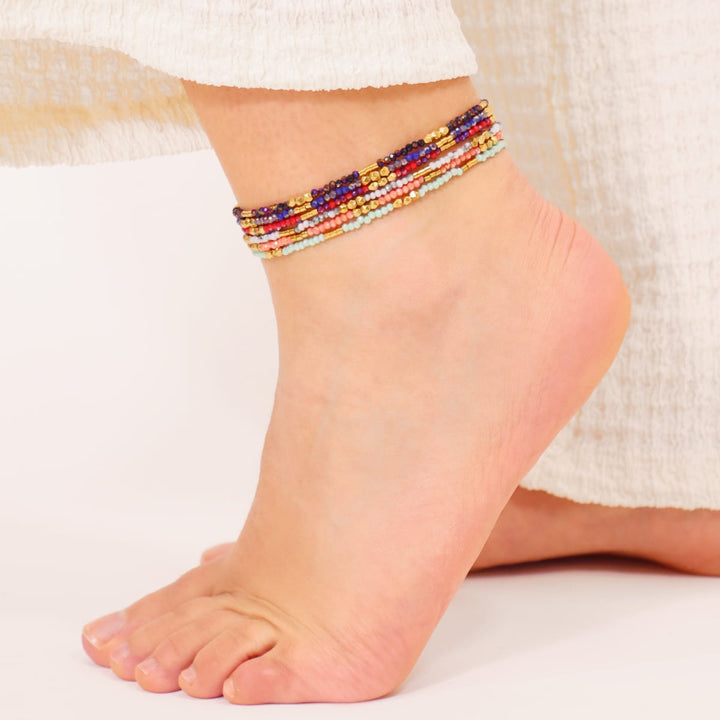 CRYSTAL ANKELET SOLIS COLLECTION