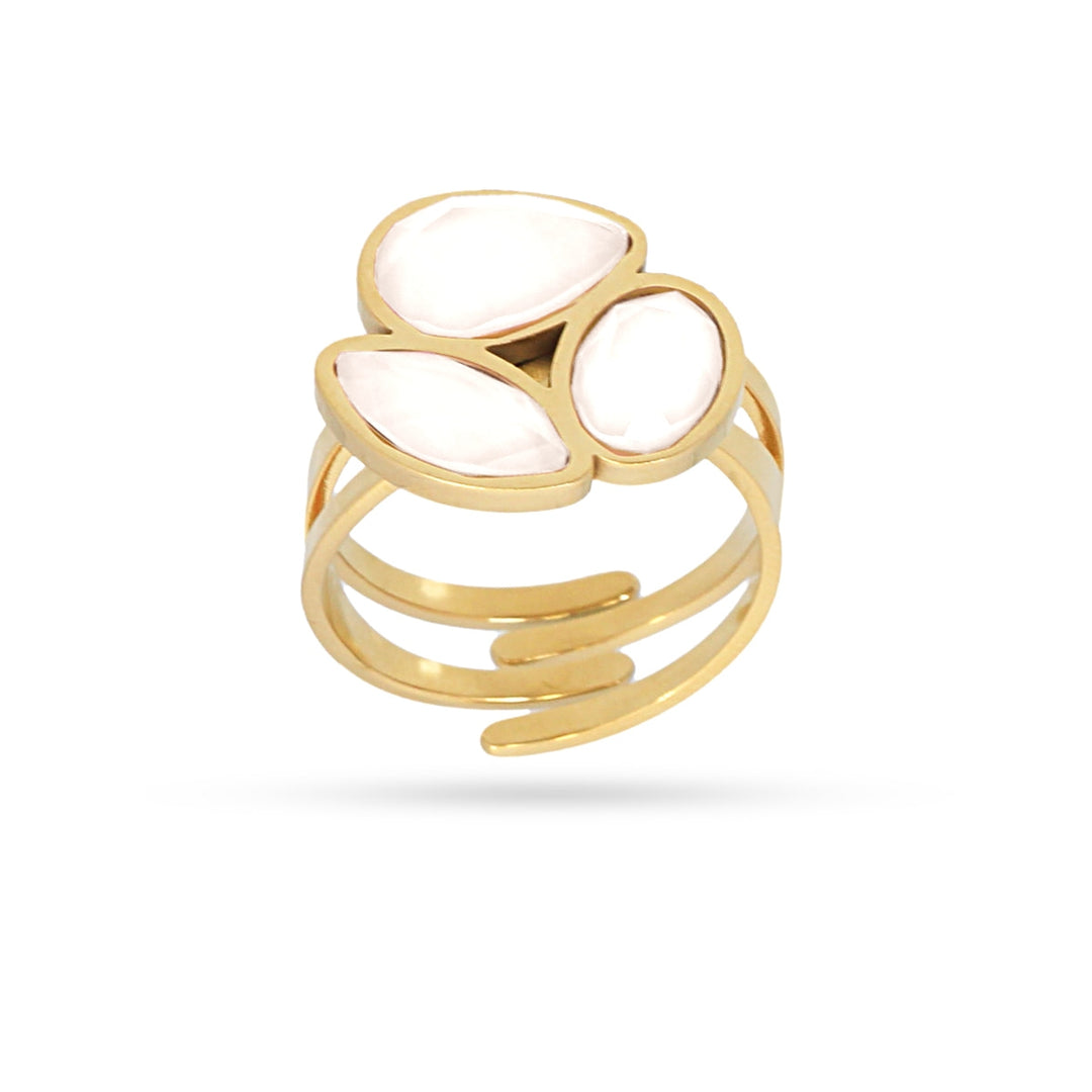 AQUA COLLECTION 3 PIECES CRISTAL RING