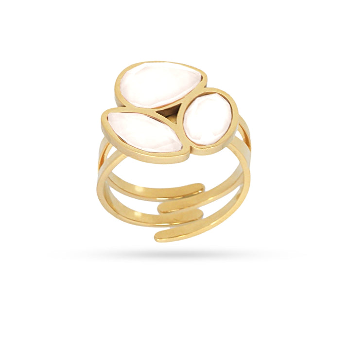 AQUA COLLECTION 3 PIECES CRISTAL RING