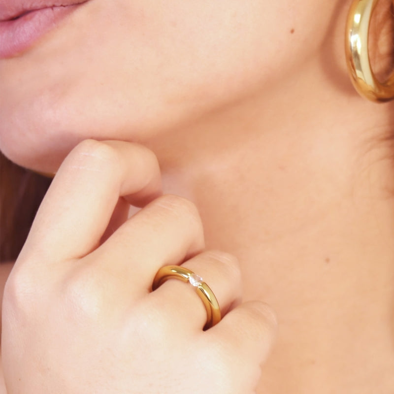 FUNDAMENTALS COLLECTION RING MODEL 11, Size 14