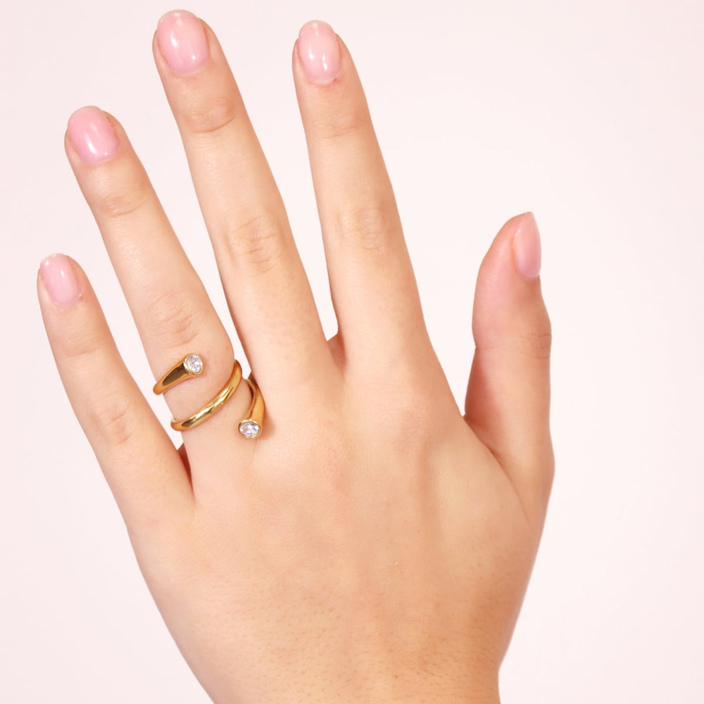 FUNDAMENTALS COLLECTION WITH A TWIST RING MODEL 2 Size 14