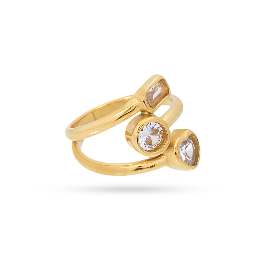 FUNDAMENTALS COLLECTION WITH A TWIST RING MODEL 7 Size 14