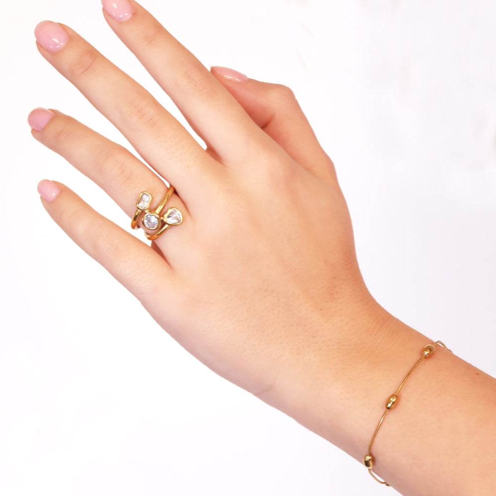 FUNDAMENTALS COLLECTION WITH A TWIST RING MODEL 7 Size 16