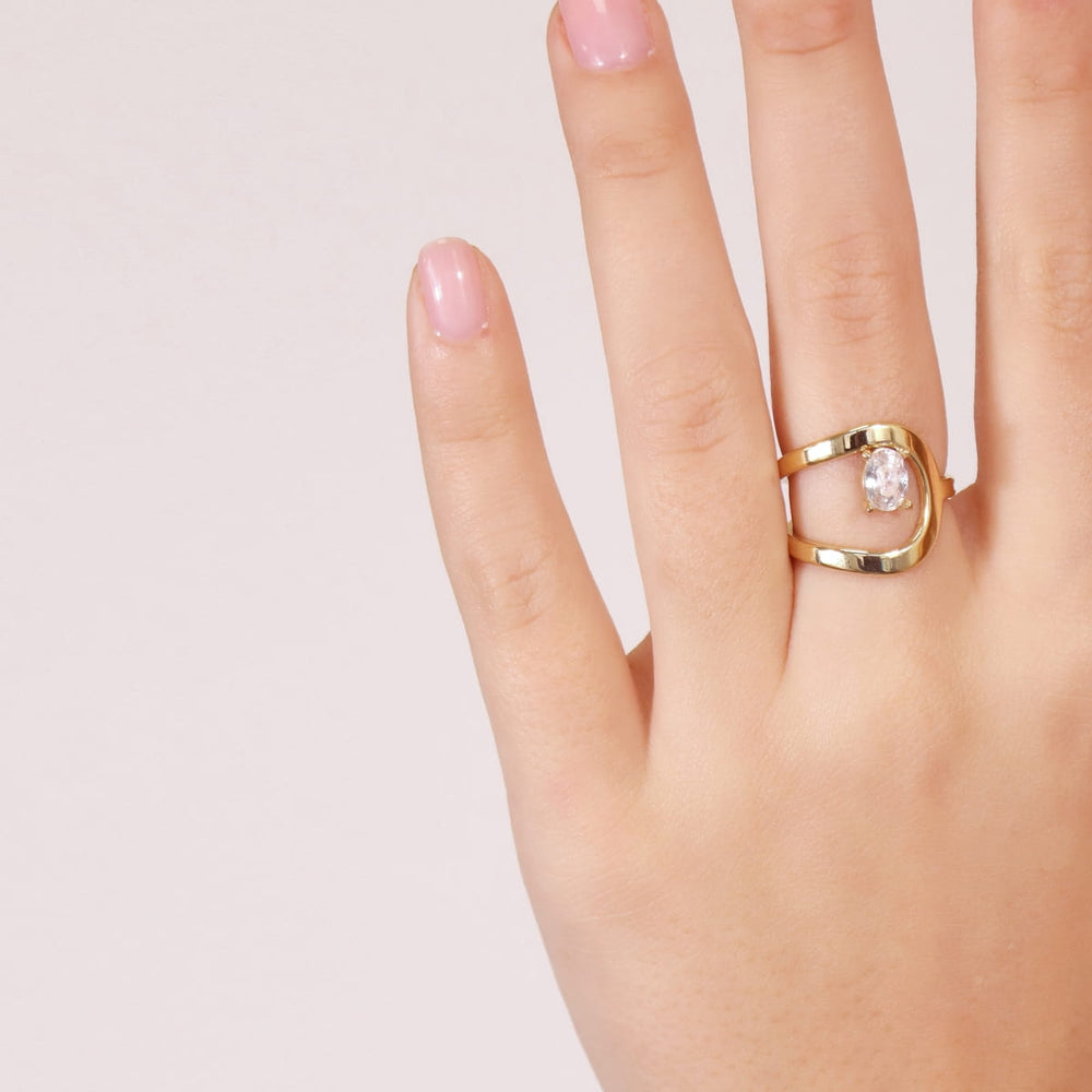 FUNDAMENTALS COLLECTION WITH A TWIST RING MODEL 13 Size 14