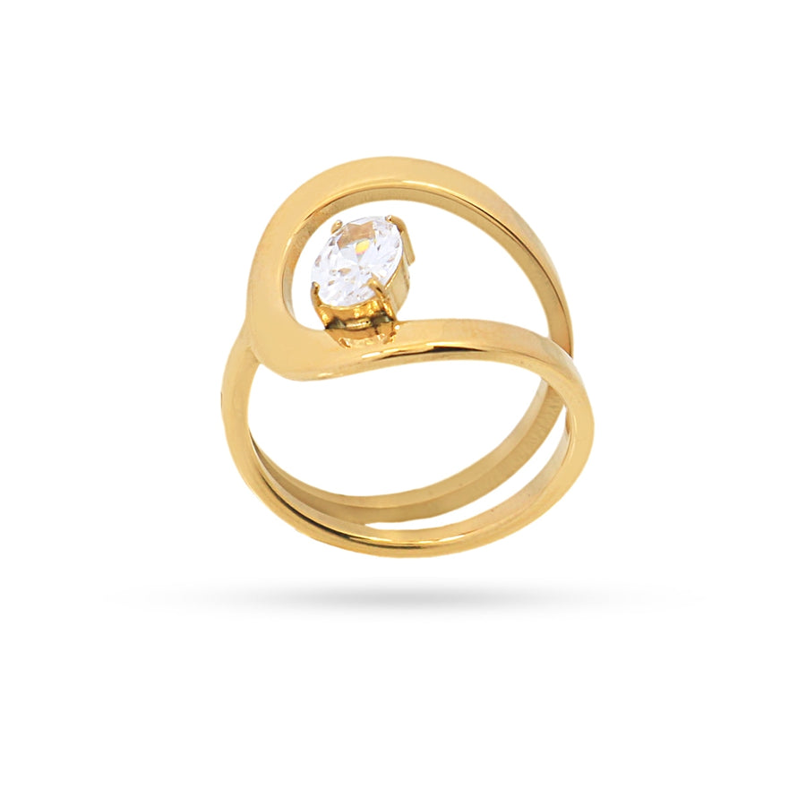 FUNDAMENTALS COLLECTION WITH A TWIST RING MODEL 13 Size 16