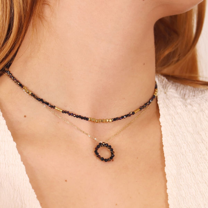 CRYSTAL NECKLACE SOLIS COLLECTION