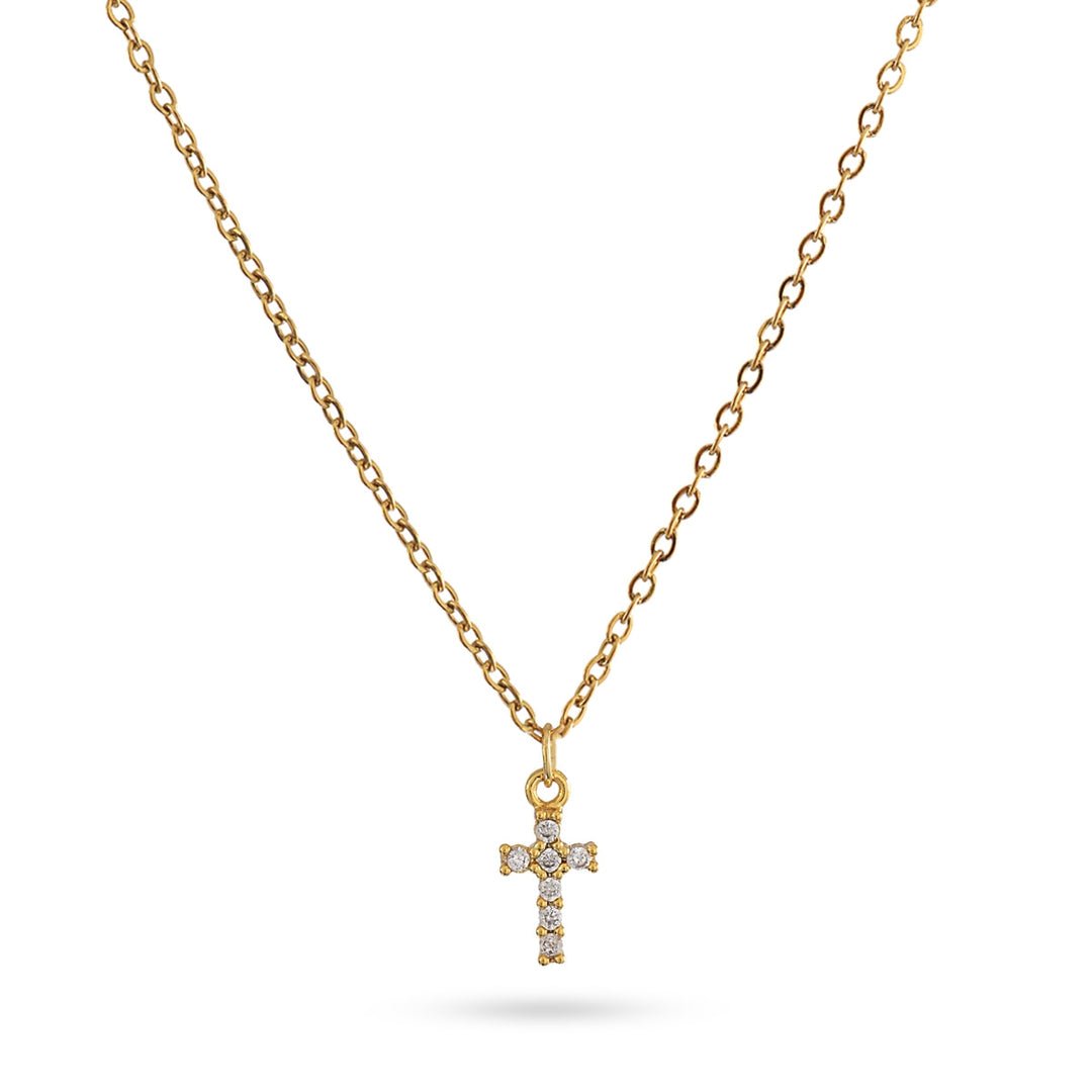 CHARMY COLLECTION CROSS NECKLACE