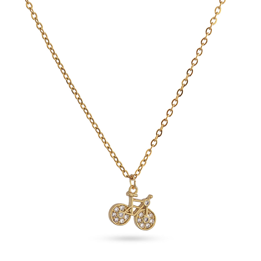 CHARMY COLLECTION BICYCLE NECKLACE