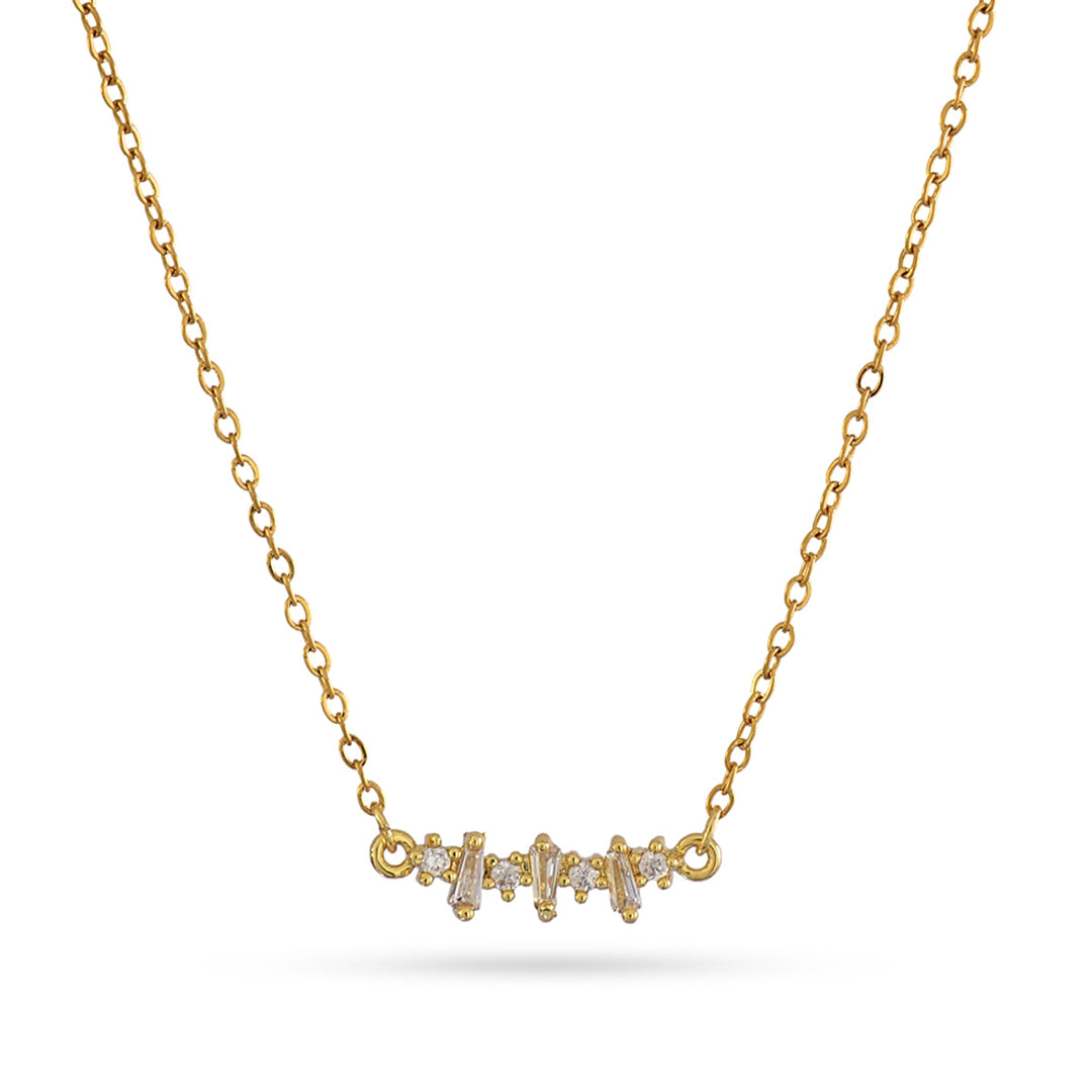 CHARMY COLLECTION CZ 1 NECKLACE