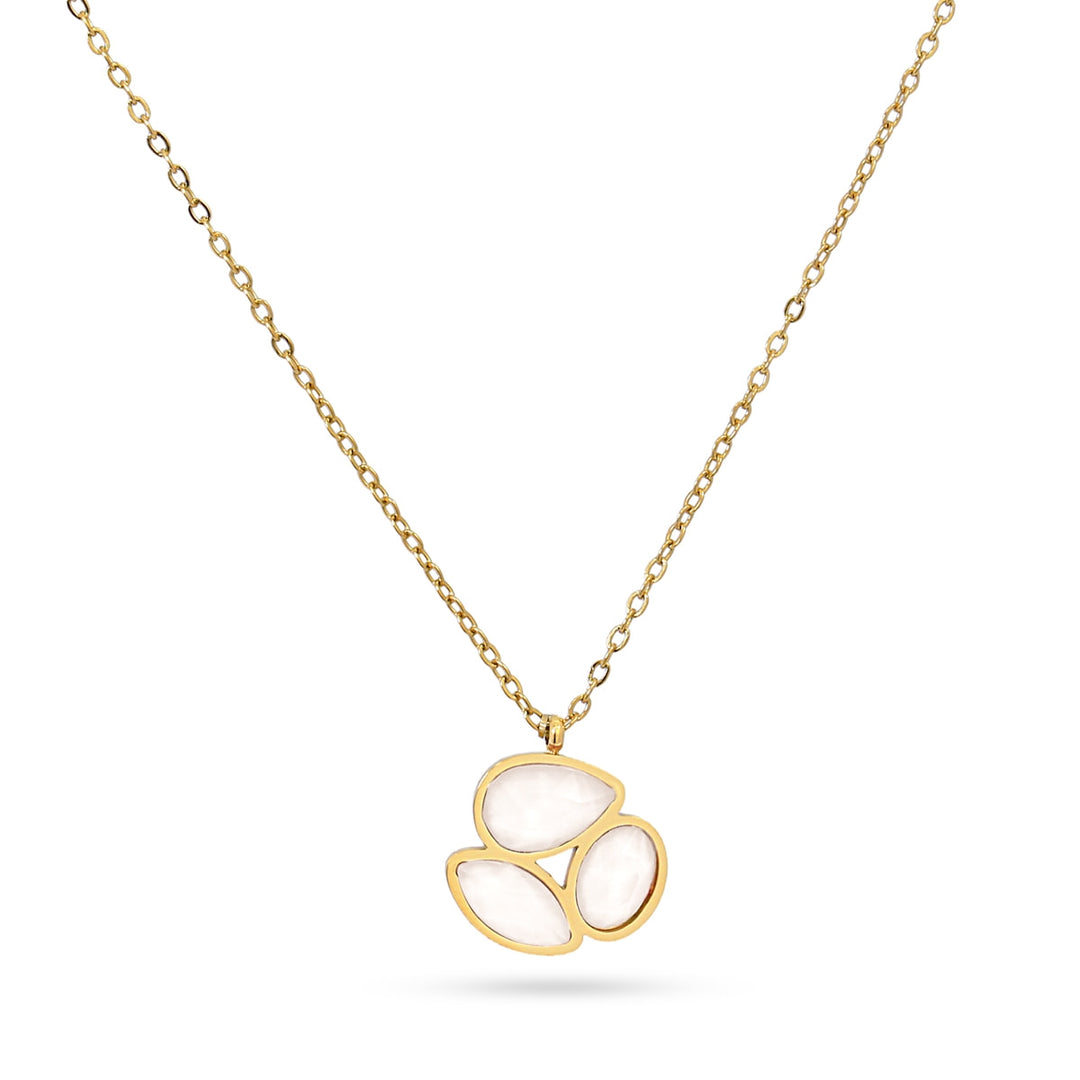 AQUA COLLECTION 3 PIECES CRISTAL NECKLACE