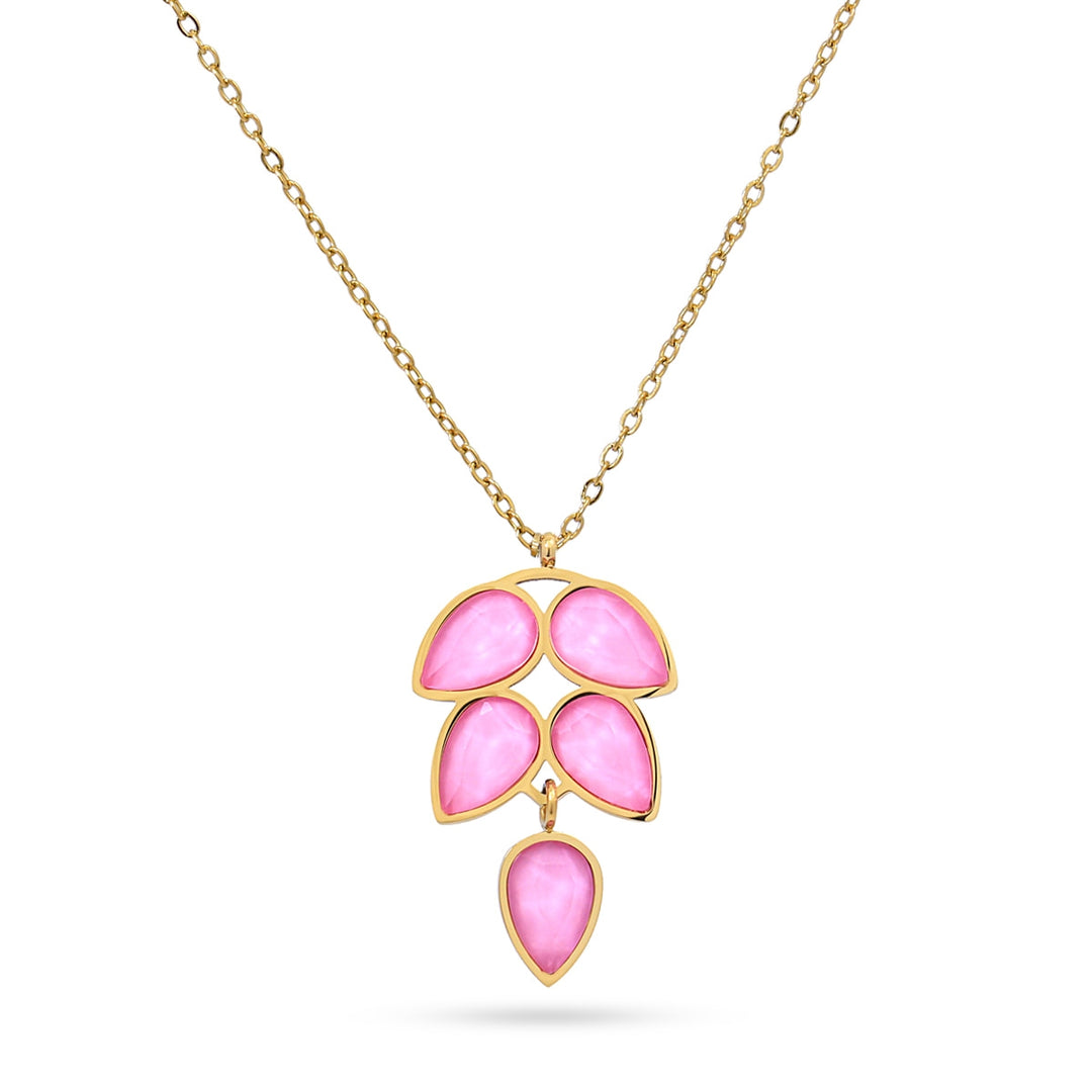 AQUA COLLECTION 5 PIECES CRISTAL NECKLACE
