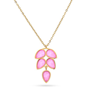 AQUA COLLECTION 5 PIECES CRISTAL NECKLACE