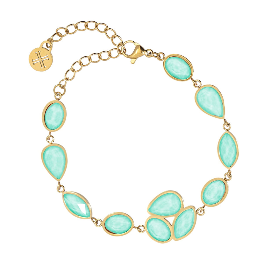AQUA COLLECTION MULTI CRISTALS BRACELET