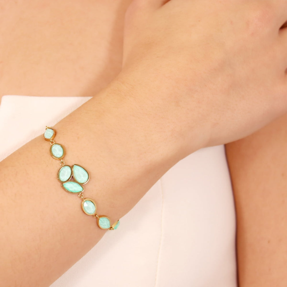 AQUA COLLECTION MULTI CRISTALS BRACELET