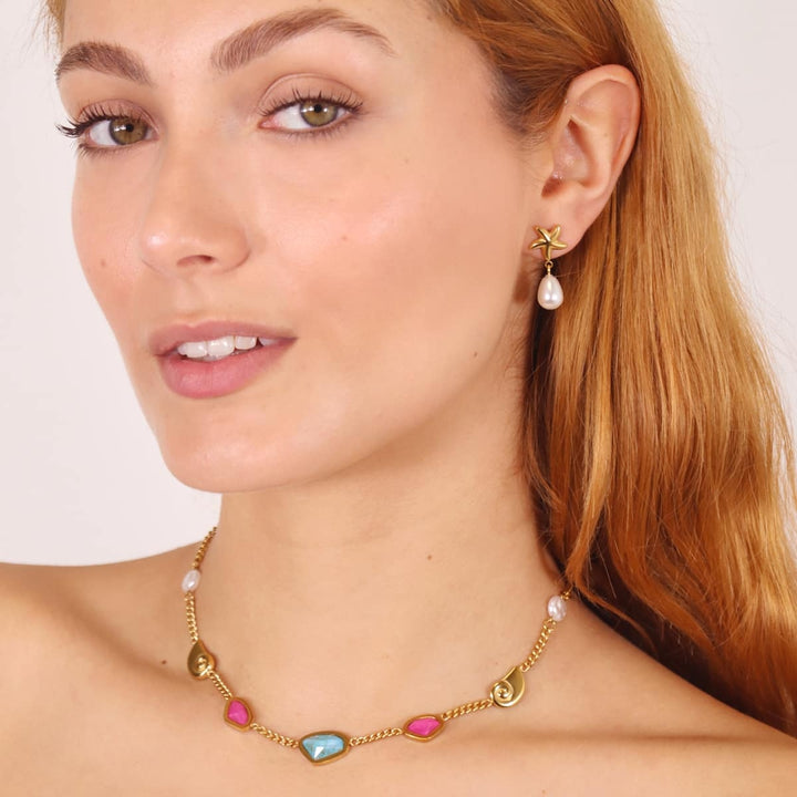 SEA SUNFLOWER 2025 NECKLACE MODEL 2