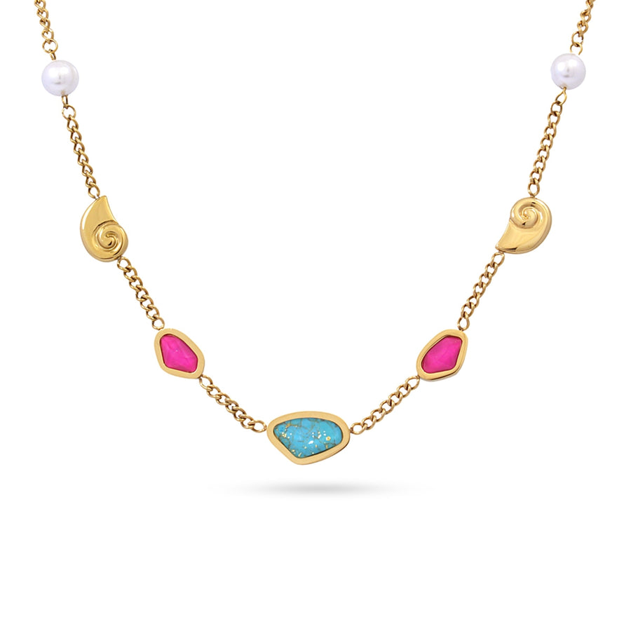 SEA SUNFLOWER 2025 NECKLACE MODEL 2