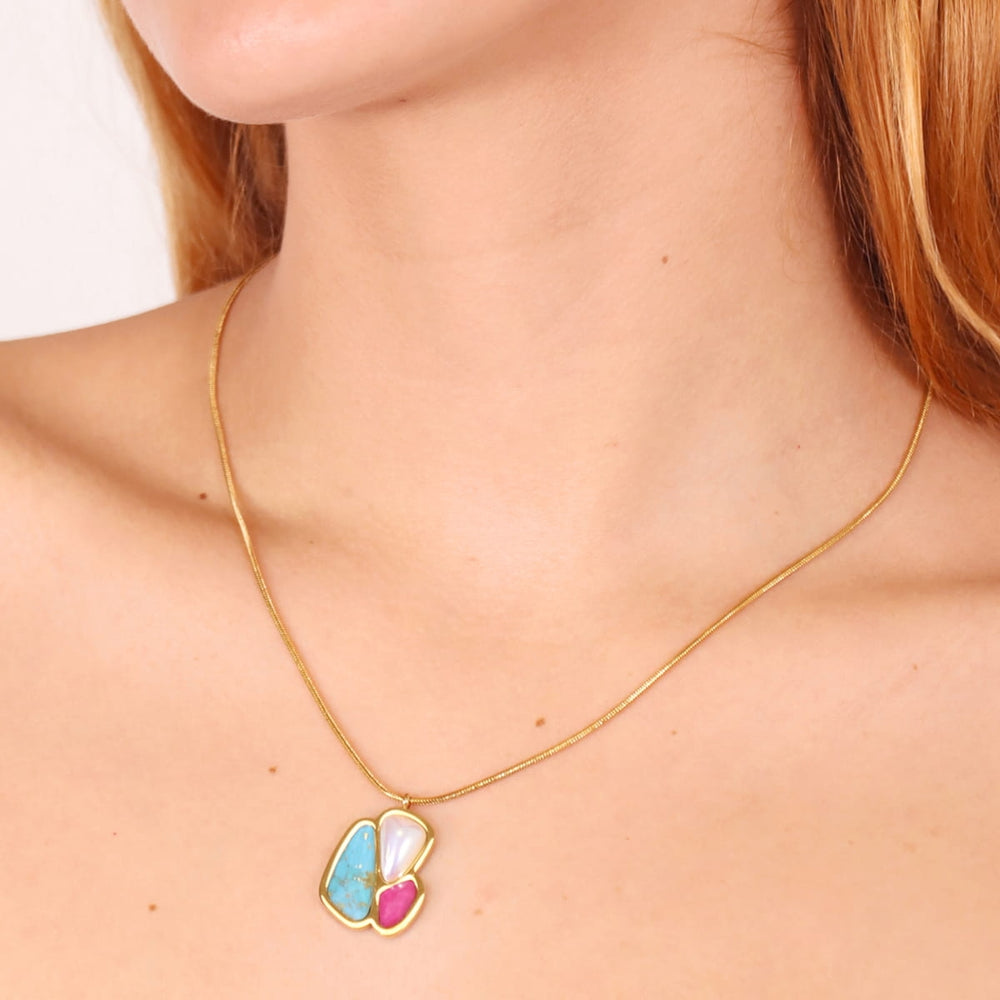 SEA SUNFLOWER 2025 NECKLACE MODEL 4